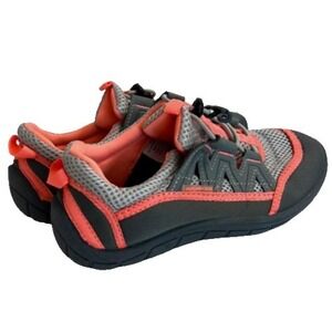 Kids Size 4 - Highland Creek Beach  Shoes Gray & Coral